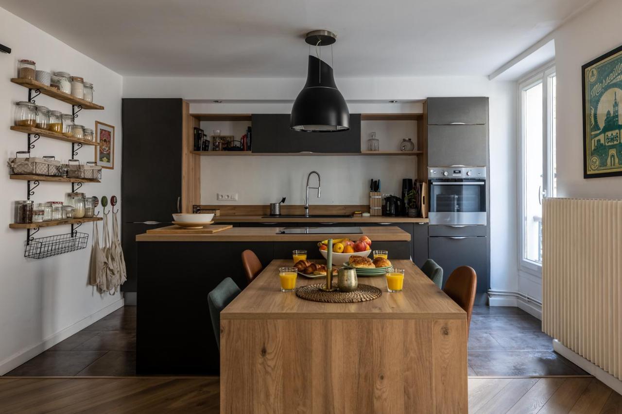 90M2 Renove - Terrasse En Plein Coeur De Marseille Apartment ภายนอก รูปภาพ